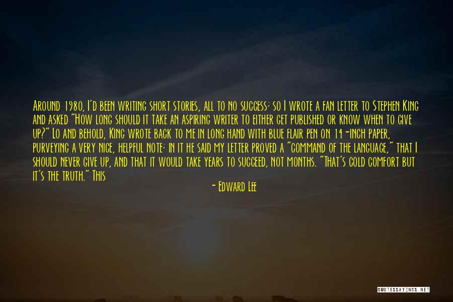 Been Grateful Quotes By Edward Lee Been Grateful Quotes By Edward Lee
