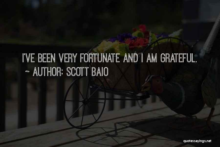 Been Grateful Quotes By Scott Baio