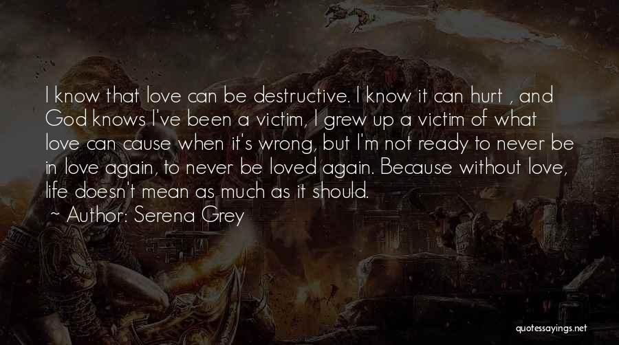 Been Hurt In Love Quotes By Serena Grey