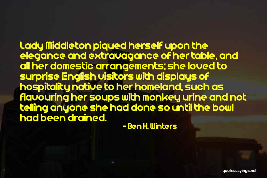Been Loved Quotes By Ben H. Winters Been Loved Quotes By Ben H. Winters