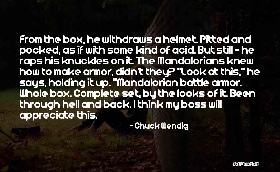 Been Through Hell Quotes By Chuck Wendig