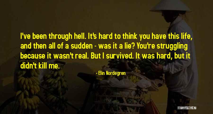 Been Through Hell Quotes By Elin Nordegren