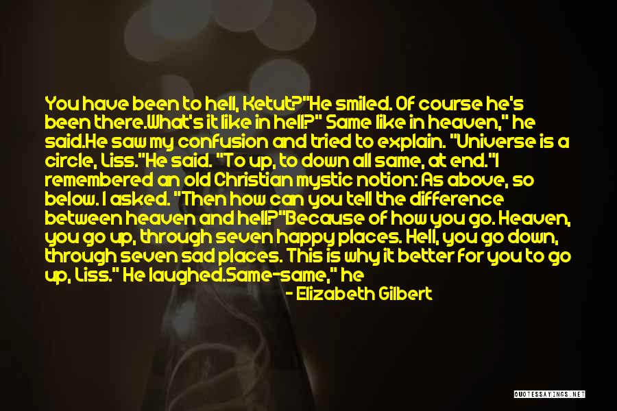 Been Through Hell Quotes By Elizabeth Gilbert