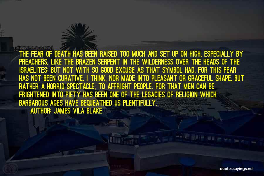 Been Too Good Quotes By James Vila Blake