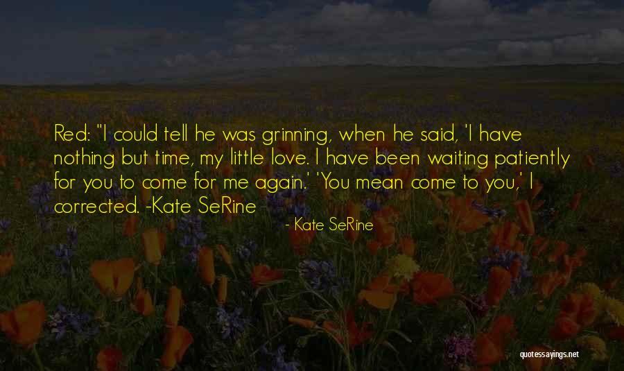 Been Waiting For You Quotes By Kate SeRine