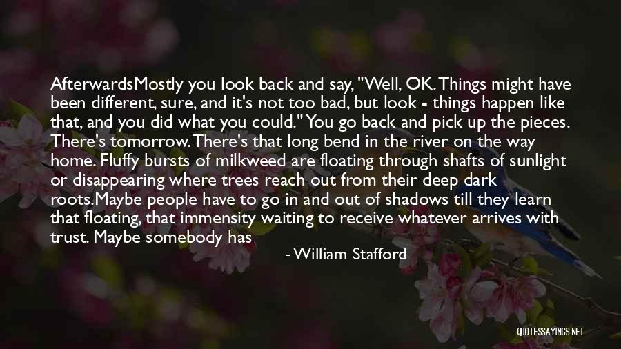 Been Waiting For You Quotes By William Stafford