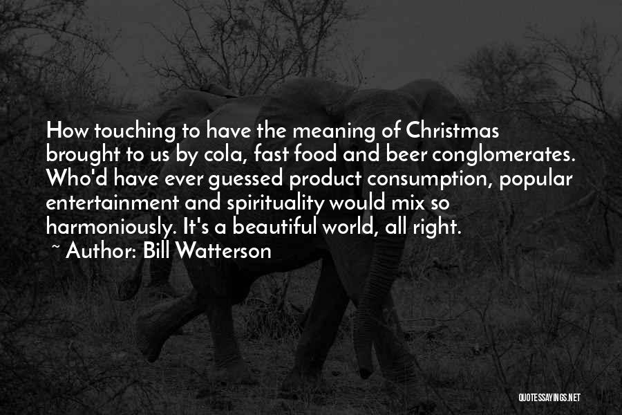 Beer And Christmas Quotes By Bill Watterson