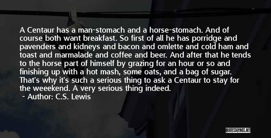 Beer And Coffee Quotes By C.S. Lewis