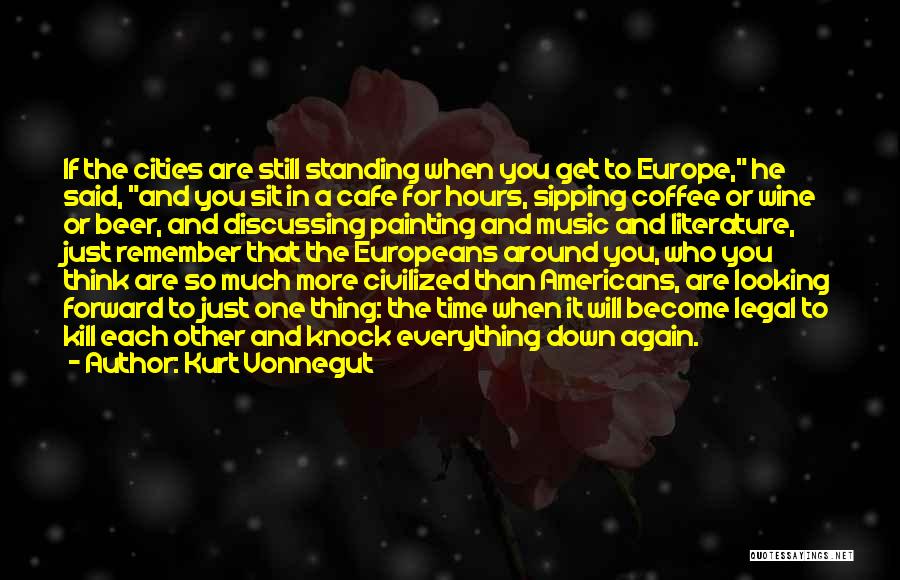 Beer And Coffee Quotes By Kurt Vonnegut