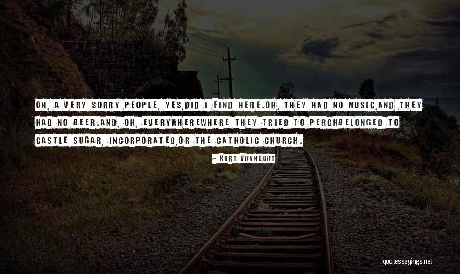 Beer And Music Quotes By Kurt Vonnegut