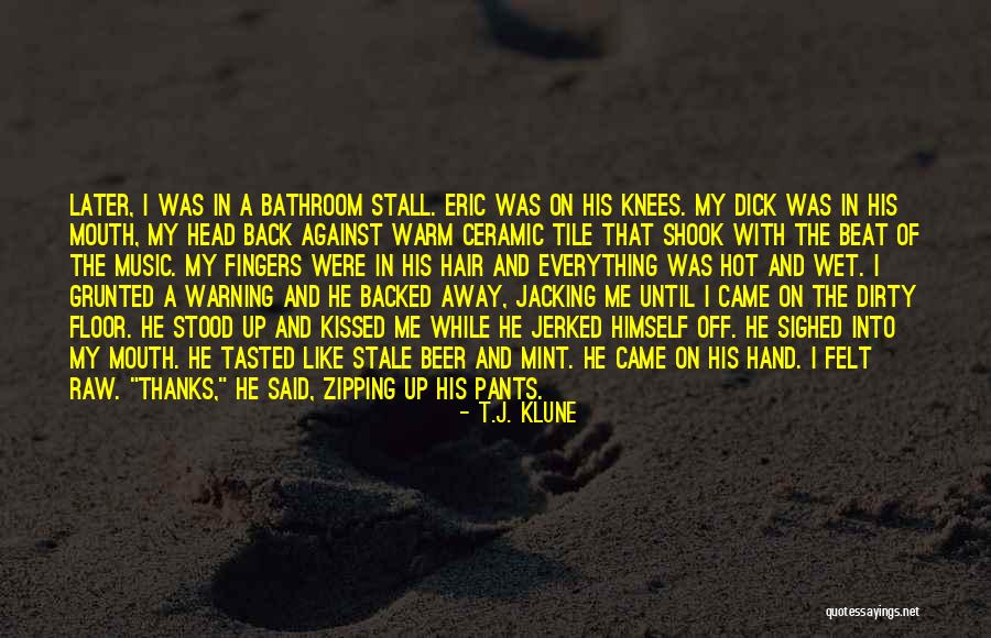 Beer And Music Quotes By T.J. Klune