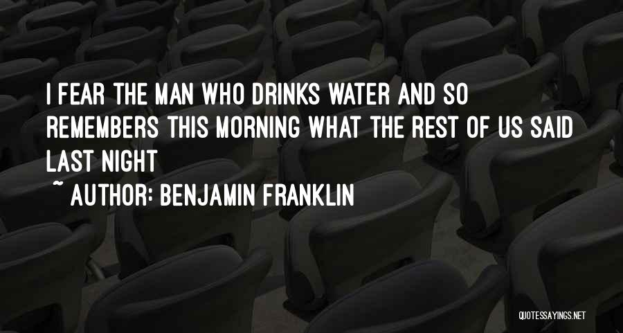 Beer Benjamin Franklin Quotes By Benjamin Franklin