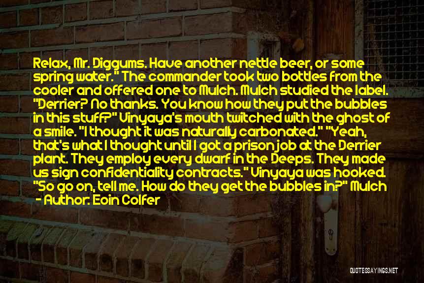 Beer Label Quotes By Eoin Colfer