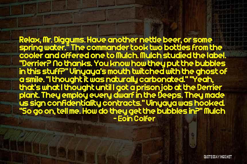 Beer Label Quotes By Eoin Colfer