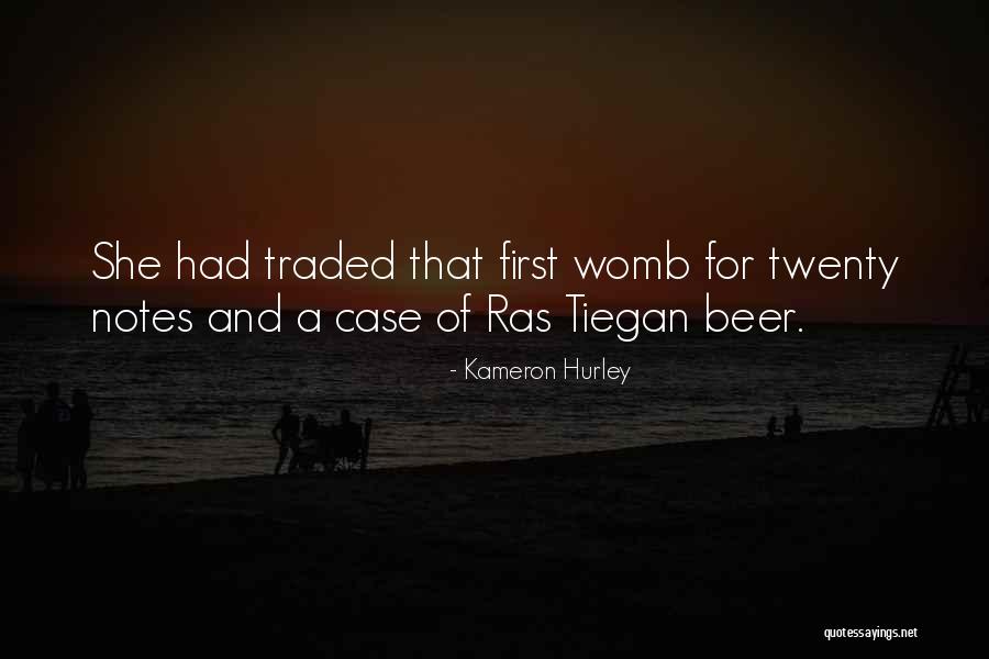 Beer Quotes By Kameron Hurley