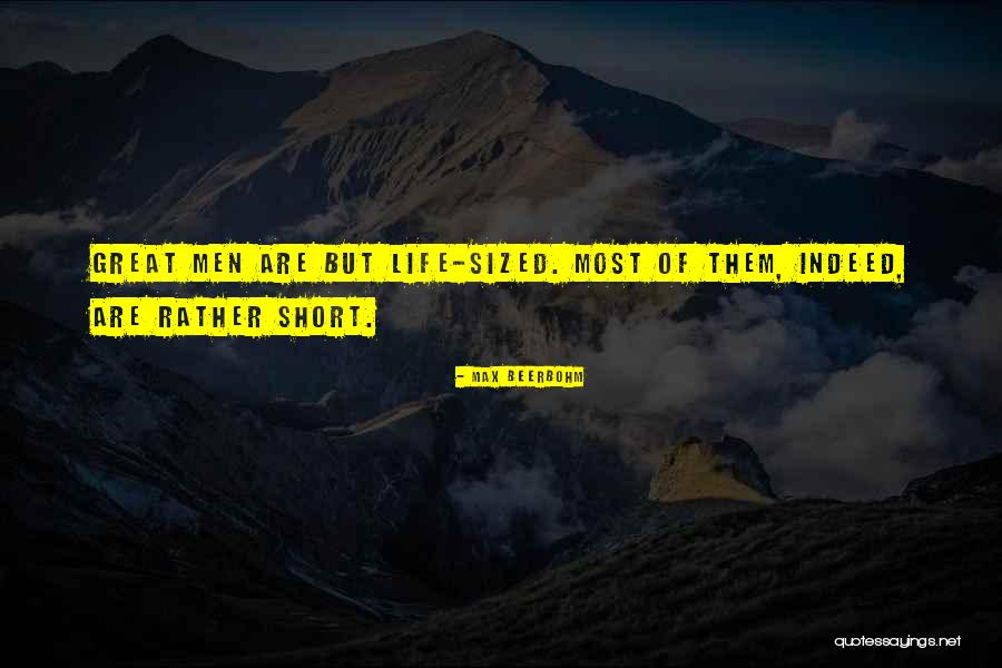 Beerbohm Max Quotes By Max Beerbohm