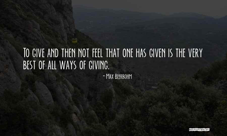Beerbohm Max Quotes By Max Beerbohm Beerbohm Max Quotes By Max Beerbohm