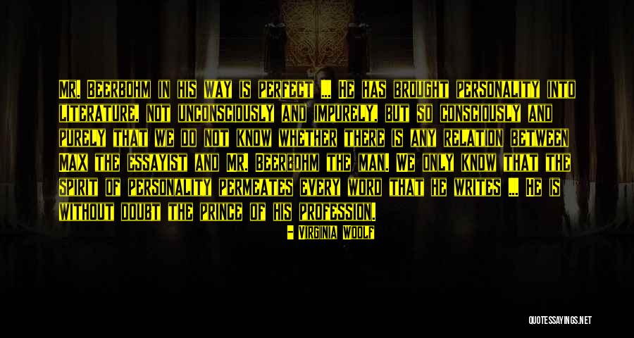 Beerbohm Max Quotes By Virginia Woolf Beerbohm Max Quotes By Virginia Woolf