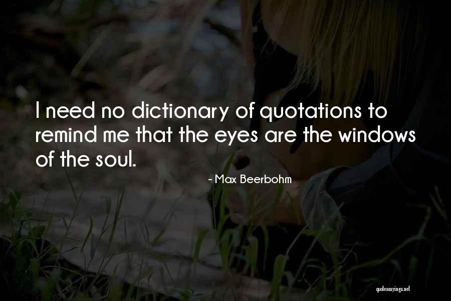 Beerbohm Quotes By Max Beerbohm