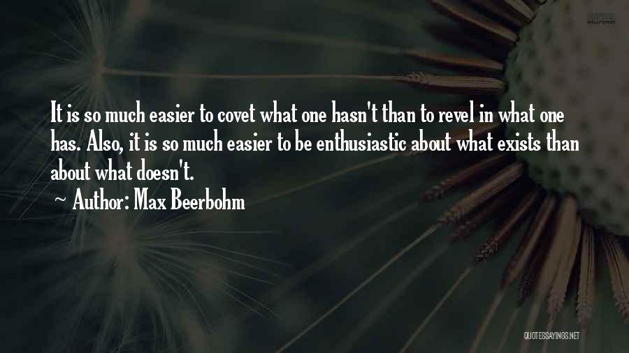 Beerbohm Quotes By Max Beerbohm