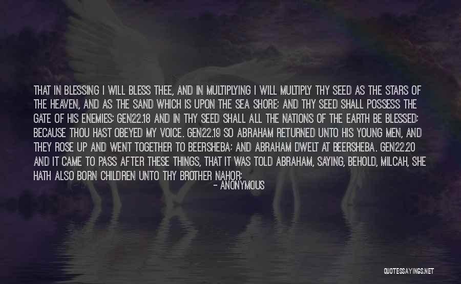 Beersheba Quotes By Anonymous Beersheba Quotes By Anonymous