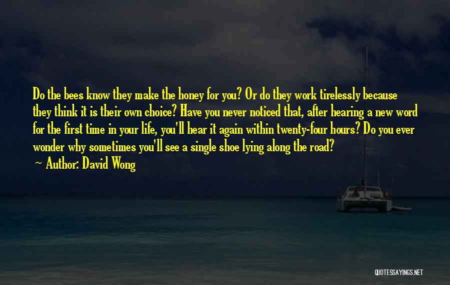 Bees Life Quotes By David Wong