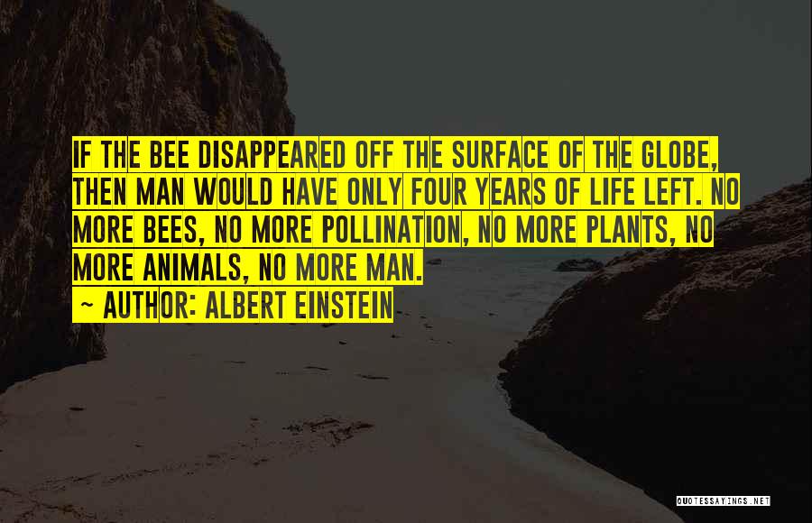 Bees Quotes By Albert Einstein