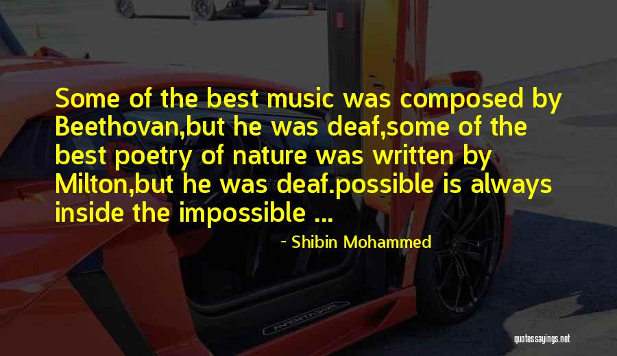 Beethovan Quotes By Shibin Mohammed Beethovan Quotes By Shibin Mohammed