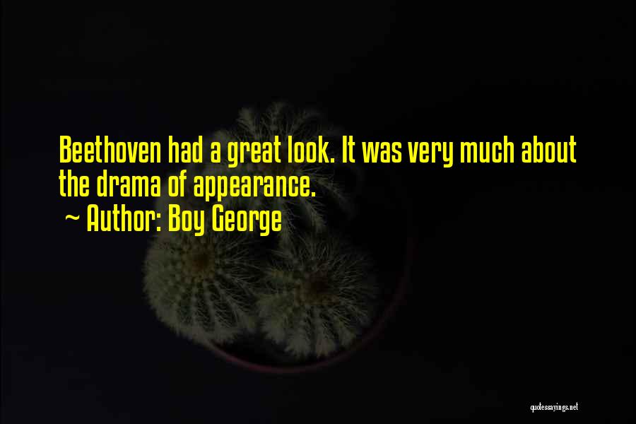 Beethoven Quotes By Boy George