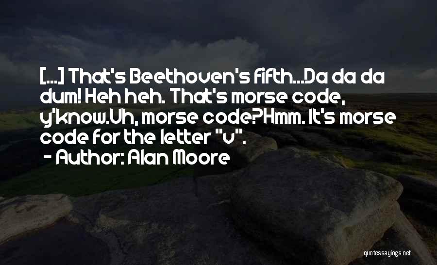 Beethoven's Quotes By Alan Moore