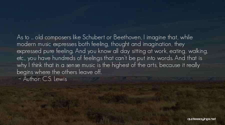 Beethoven's Quotes By C.S. Lewis