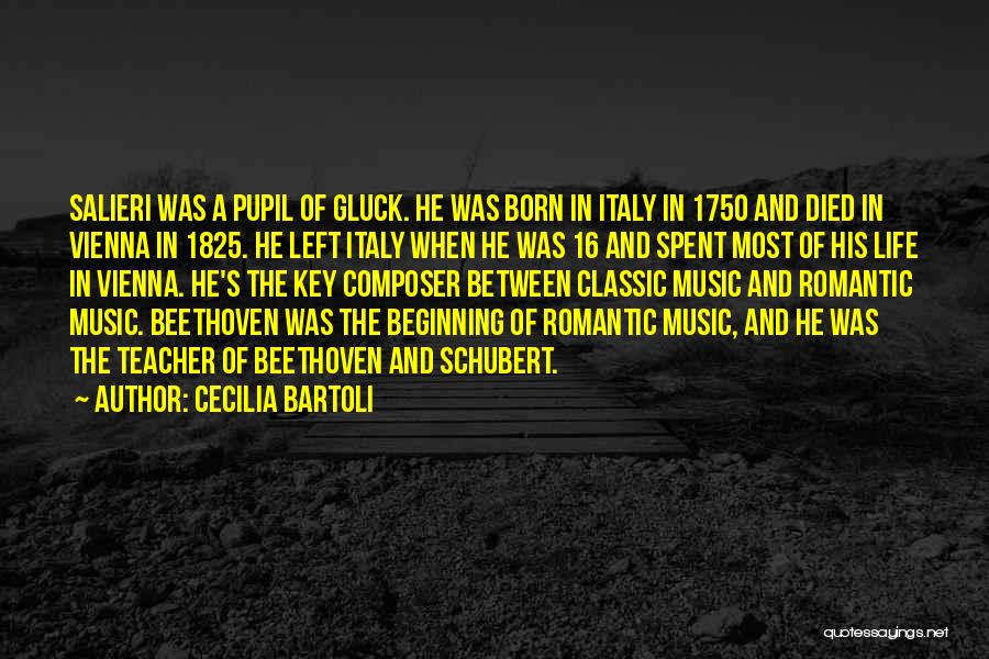 Beethoven's Quotes By Cecilia Bartoli