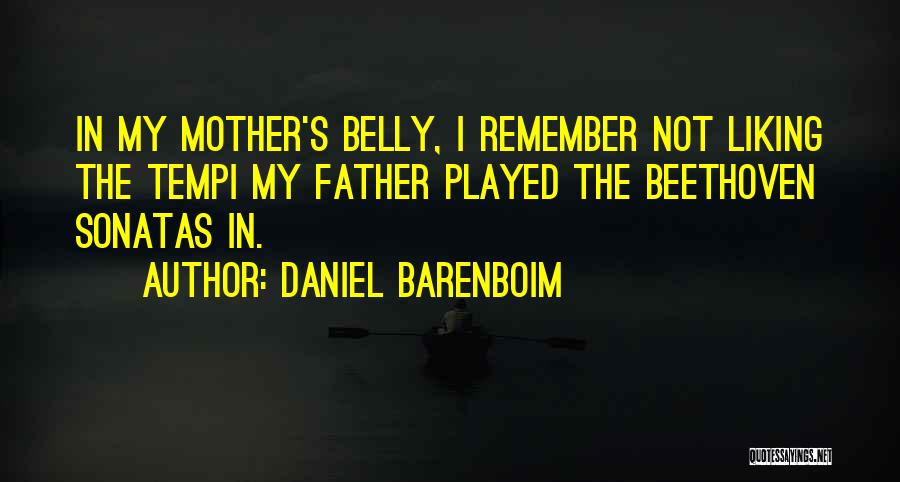 Beethoven's Quotes By Daniel Barenboim