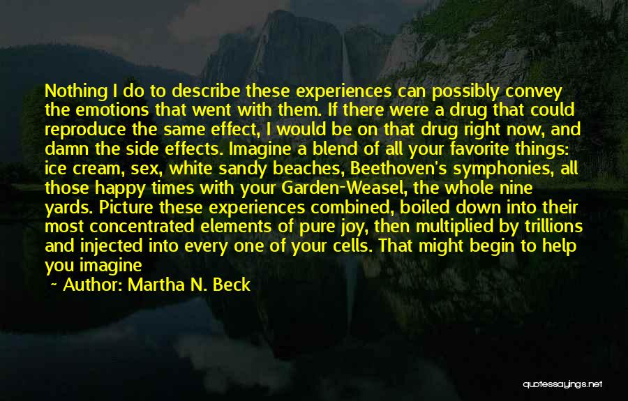 Beethoven's Quotes By Martha N. Beck