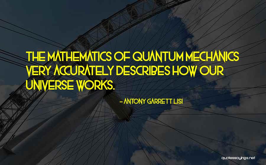 Beeves Rock Quotes By Antony Garrett Lisi Beeves Rock Quotes By Antony Garrett Lisi