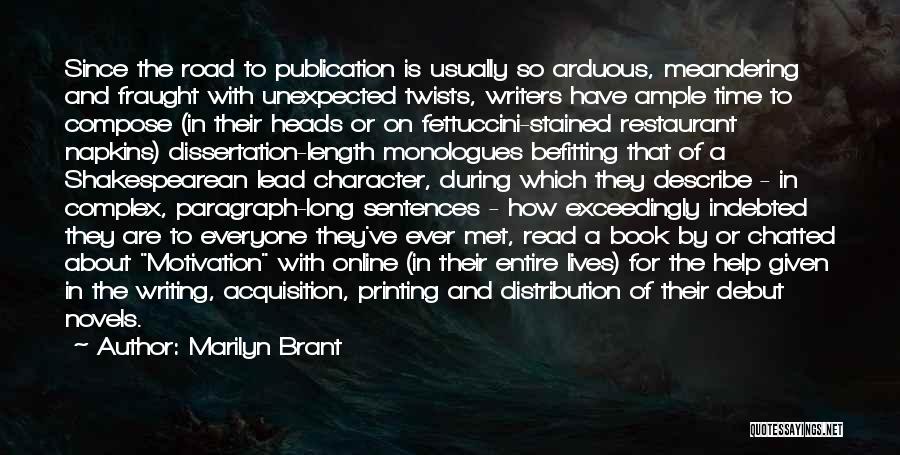 Befitting Quotes By Marilyn Brant