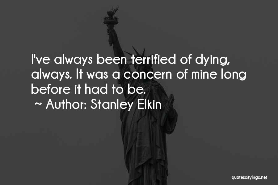 Before Dying Quotes By Stanley Elkin