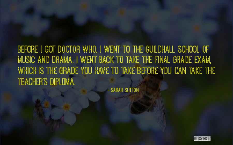 Before Exam Quotes By Sarah Sutton Before Exam Quotes By Sarah Sutton