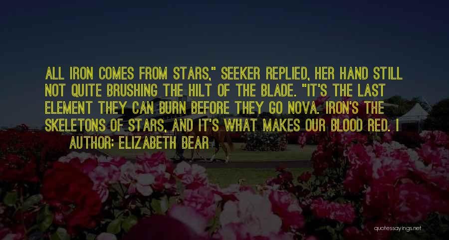 Before I Burn Quotes By Elizabeth Bear