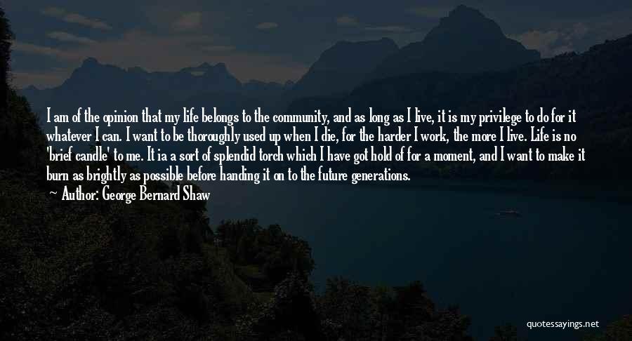 Before I Burn Quotes By George Bernard Shaw
