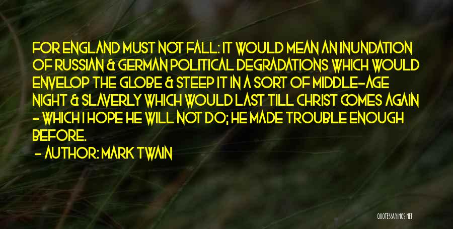 Before I Fall Quotes By Mark Twain