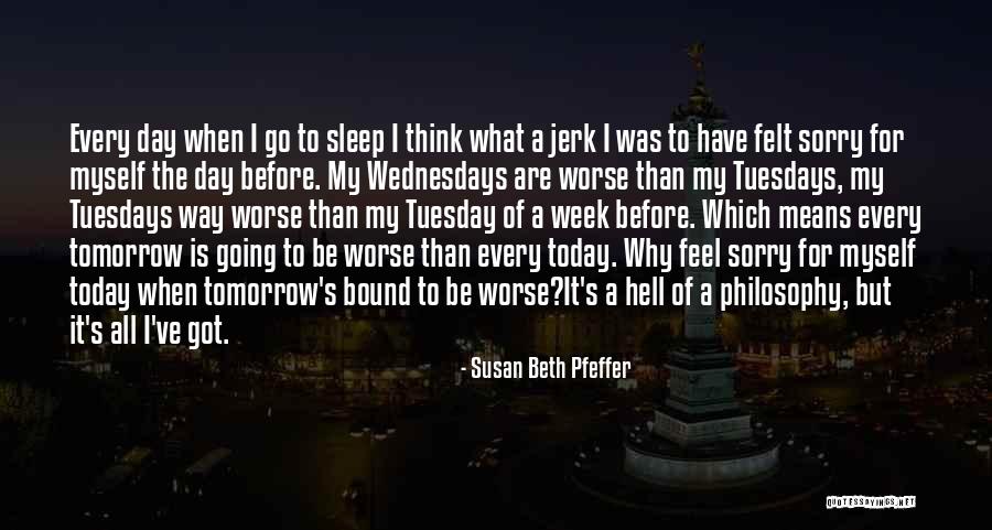 Before I Go To Sleep Quotes By Susan Beth Pfeffer