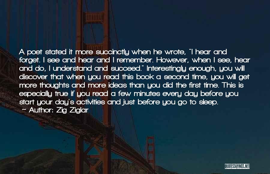 Before I Go To Sleep Quotes By Zig Ziglar