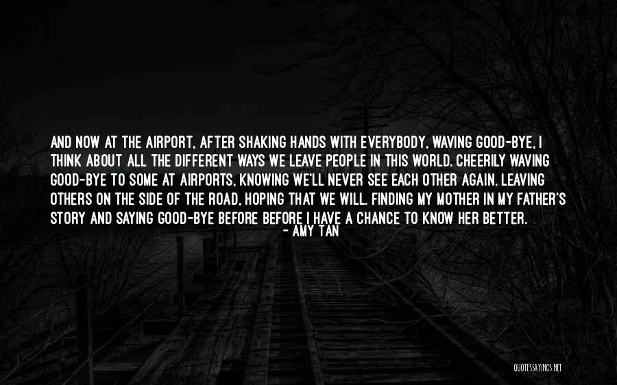 Before I Leave This World Quotes By Amy Tan