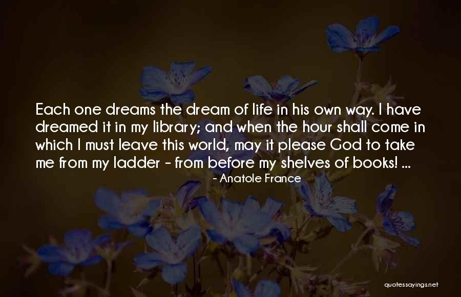 Before I Leave This World Quotes By Anatole France