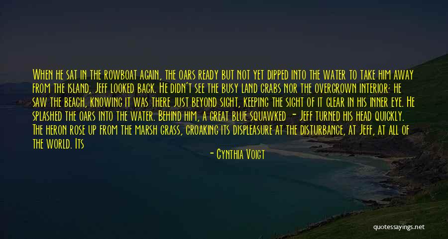 Before I Leave This World Quotes By Cynthia Voigt