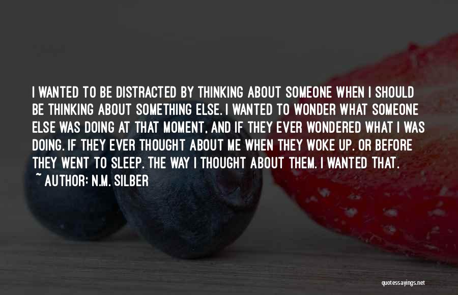 Before I Sleep Love Quotes By N.M. Silber