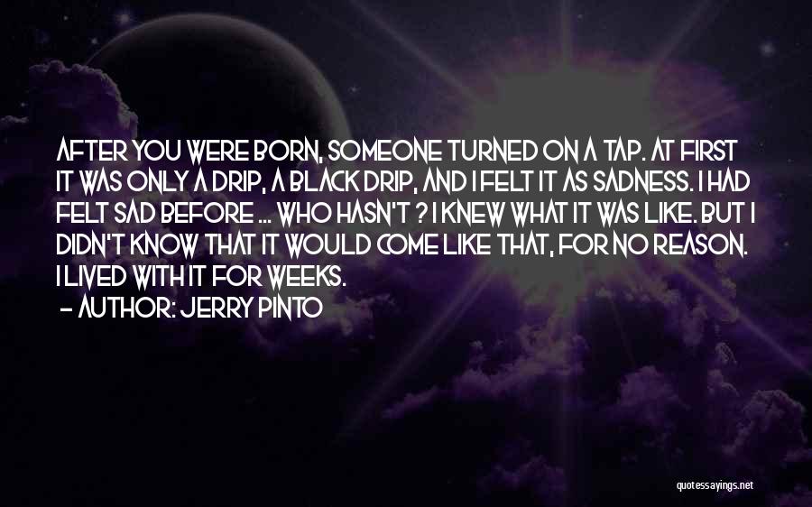 Before I Was Born Quotes By Jerry Pinto