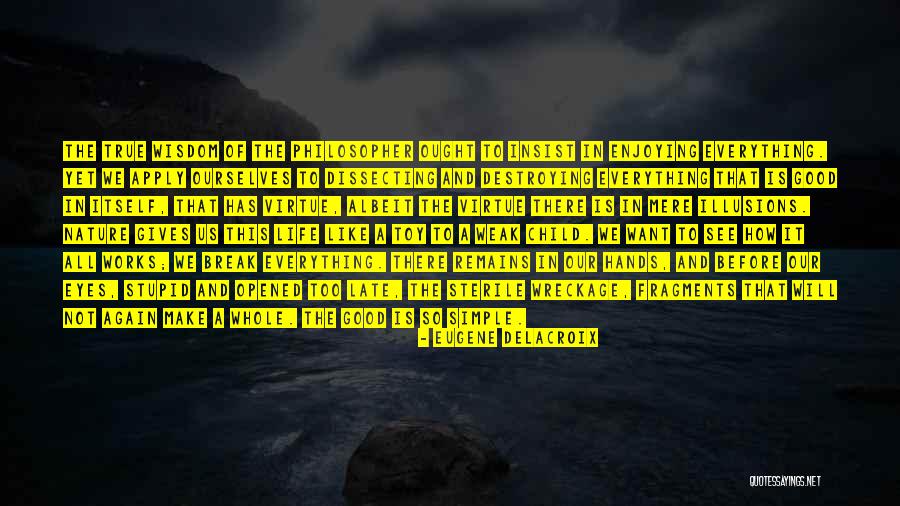 Before It Is Too Late Quotes By Eugene Delacroix Before It Is Too Late Quotes By Eugene Delacroix