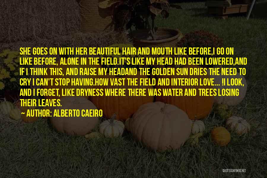 Before She Leaves Quotes By Alberto Caeiro